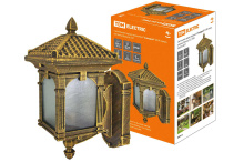 Св-к уличный настен Е27 TDM Самурай вверх 60Вт IP54 бронза (12)