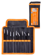 Набор пинцет 9 предметов антистатическое покрытие чехол TDM (60)