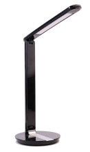 Св-к наст диод Ultraflash UF-810 С02 11Вт 3000-6500К 500Лм черный (30)