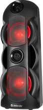 Колонка порт Bt Defender G78 70Вт акк 4400мАч FM/MP3(microSD/USB)/AUX/TWS/LED/ПДУ чёрный (2)