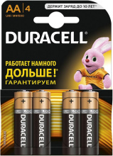 LR 6 Duracell Basic  4xBL (80)