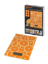 Весы кухонные электр TDM Апельсины 5кг CR2032 стекло (20)