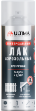 Лак матовый аэрозольный 520мл Ultima (12)