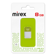 Флэш-диск Mirex  8GB Arton зеленый