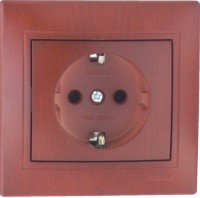 Розетка Lezard Mira 1-ая вишня с/з (10/120)