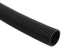 Труба гофр ПНД 40мм черный HF УФ U-Plast (25)