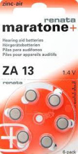 Бат д/слух Renata ZA13 6/блистер (60)