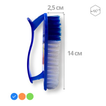 Щетка хозяйственная утюжок пластик 14см 419 Wikky (10/100)