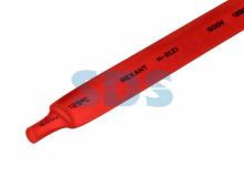 Трубка термоусадочная ТУТнг 9/4.5мм красный 1м Rexant (50)