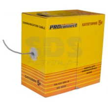 Кабель UTP-5е 4х2х0.5 омедненный Proconnect Light (305)