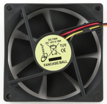 Вентилятор GEMBIRD 80*80*25 подш. 3pin провод 30см