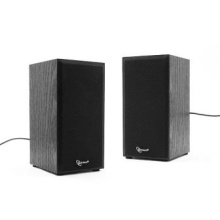 Колонки 2.0 Gembird 203 2x3Вт USB дерево черный (20)