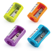 Точилка пластик Пифагор 1 отв. без контейнера ассорти (1/72)