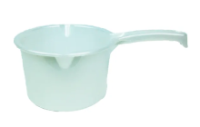 Ковш 1.6л с 2носиками белый перламутр (20)