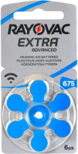 Бат д/слух Rayovac ZA 675 6/блистер Extra (60)