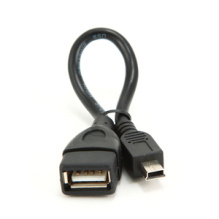 Кабель USB AF - miniB OTG 0.15м Gembird (400)
