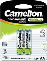 Акк NiCd R 6 1000мАч Camelion 2xBL (24/480)