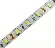 Лента диод 12В IP20 18Вт/м 6500K 5730 60LED/м 5м General
