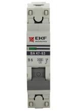 Выкл авт 1P  50A 4,5кА C EKF ВА47-63 PROxima (12/120)