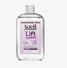 Мицеллярная вода Soell Professional 600мл омолаживающая (6) (ЧЗ)