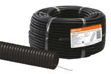 Труба гофр ПНД 25мм черный TDM (75)