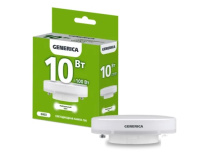 Лампа диод GX53 10Вт 4000К 1000Лм Generica (10/100)