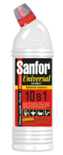 Ср-во д/уборки Sanfor 450г 10в1 универсал Лимонная свежесть (18) акция