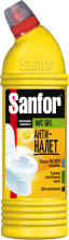 Средство д/сантехники Sanfor 750г Лимонная свежесть (15) акция