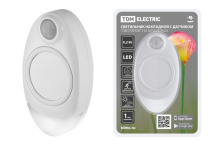 Фон светильник TDM Светлячок 0,2Вт 1xCR2450 датчик движения и освещ. (50)