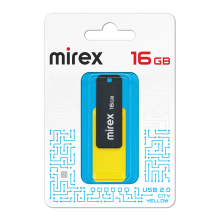 Флэш-диск Mirex 16GB City желтый