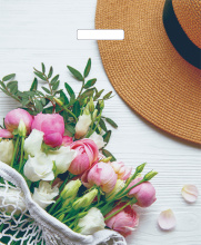 Пакет ПВД с вырубной ручкой 38х45 60мкм Шарм (25)