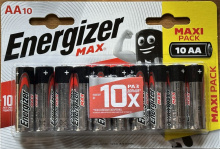 LR 6 Energizer Max 10/блистер (E91) (200)