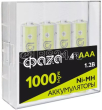 Акк NiMh R 3 1000мАч Фаzа 4Box (40)