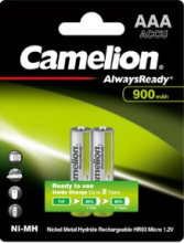 Акк NiMh R 3  900мА*ч Camelion 2/блистер Always Ready (24)
