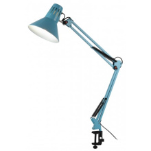 Св-к наст струбцина E27 ЭРА N-121 голубой