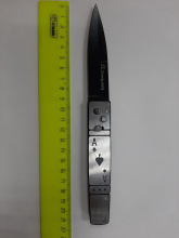 Нож складной  827A карта 21см (12)