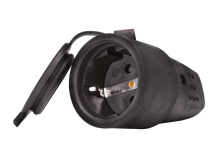 Розетка каучуковая переносная 2P+PE 16A IP44 Универсал (25)**