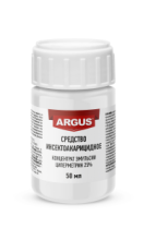 Проф.концентрат эмульсии от клещей, комаров, тараканов, клопов Argus 25% 50мл циперметрин (100)