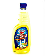 Ср-во д/стекол смен блок Золушка 0,5л Лимон (12)