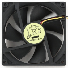 Вентилятор GEMBIRD 92*92*25 подш. 3pin провод 30см