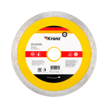 Диск отрезной алмазный сплошной 150x22.2х2х10мм Kranz (100)