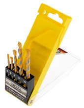 Сверла по бетону набор 4-5-6-8-10мм пластиковый кейс Kranz (100)