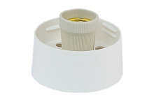 Основание прямое Е27 НББ TDM пластик (100)