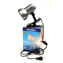 Св-к наст прищепка Е27 R63 Camelion H-035 C03 серебро металл (12)