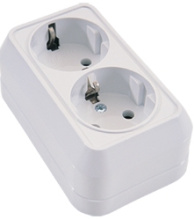 Роз. Makel накладная 2-ая с/з белый (10/100)