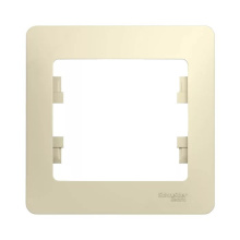 Рамка Glossa 1-ая бежевый (45/270)