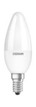 Лампа диод свеча  6.5Вт Е14 4000К 550Лм Osram (10)*