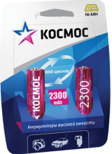 Акк NiMh R 6 2300мАч Космос 2xBL (24)