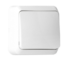 Выкл Smartbuy Юпитер 1кл белый (10/200)