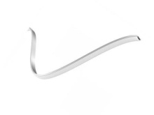 Профиль накладной гибкий  6х17.5мм 2м General комплект (100)